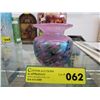 Image 1 : Hand blown Art vase