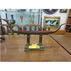 Brass Menorah