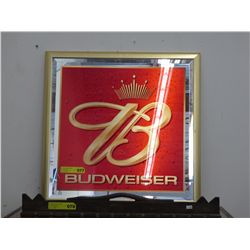 Budweiser Mirror with logo