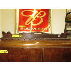 Vintage - wall mount pipe rack