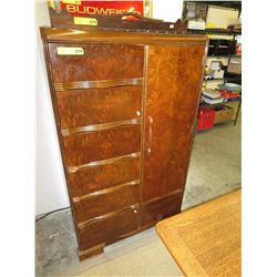 Vintage - Walnut Veneer Wardrobe