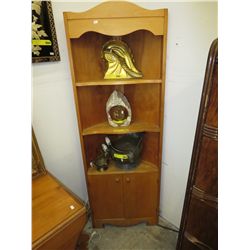 Vintage corner cabinet