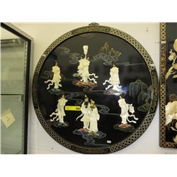 Oriental Mother of Pearl Designed Panel