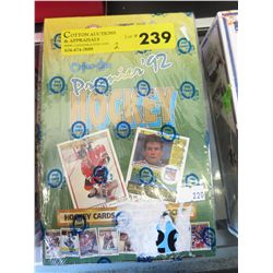2 O-Pee-Chee boxes of hockey cards