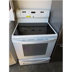 Kenmore smooth top range-white