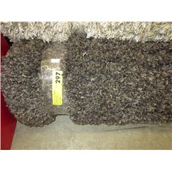 Brown shag area carpet 5' x 8'