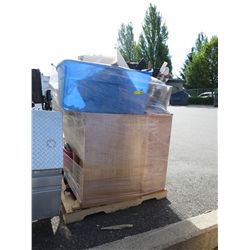 Wrapped unsorted skid.