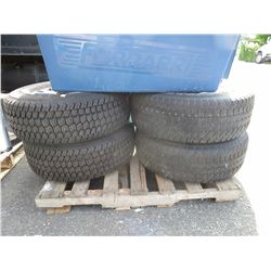 4 Goodyear tires with rims (65R18)