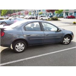 2001 Chrysler Neon