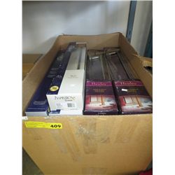 Large box of towel bars