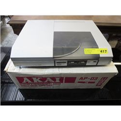 AKAI direct drive turntable