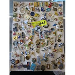 Collector pins, assorted