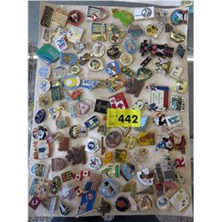 Collector pins, assorted