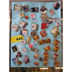 Collector pins, assorted