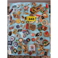 Collector pins, assorted