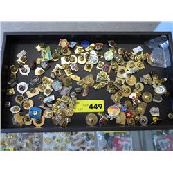 Collector pins, assorted