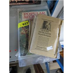 7 pcs of vintage items