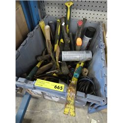 Tote of hand tools