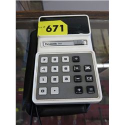 Collectible vintage Panasonic calculator