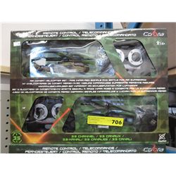 R/C duelling helicopters