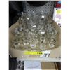 Image 1 : 1960's Libbey glassware -  "Silver Leaf" pattern