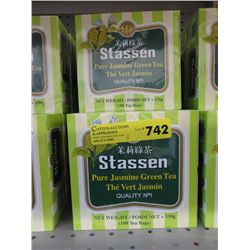 11 boxes of jasmine green tea
