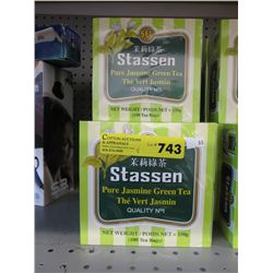 11 boxes of jasmine green tea