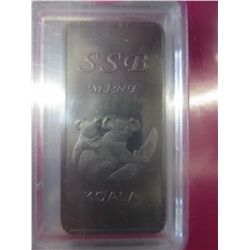 South Sydney Mint .999 solid titanium bullion bar