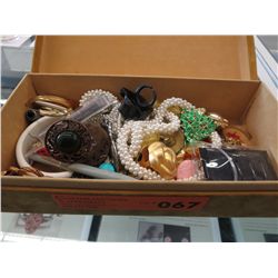 Box of estate jewelry
