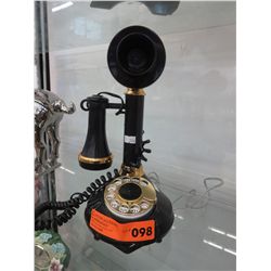 1973 Plastic candle stick telephone