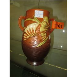 Vintage 1930s Roseville glazed ceramic vase