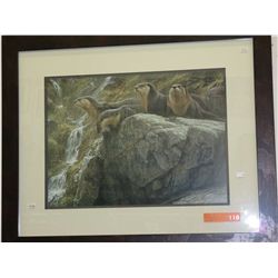 "On the Brink" by Robert Bateman