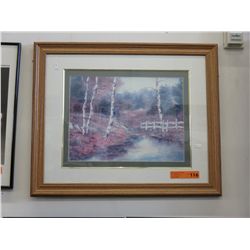 Framed Owen Wexcer print