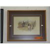 Image 1 : Framed hunting Spaniel print