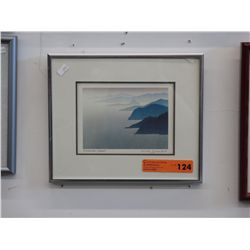 Signed framed print "Sunshine Coast"