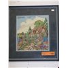 Image 1 : Framed well-matted needlepoint