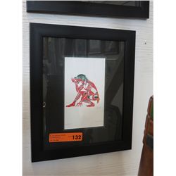 "Frog Dancer" by Richard Shorty - framed print