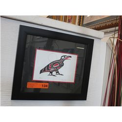 "Raven" by Richard Shorty - framed print
