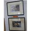 Image 1 : 2 framed prints by Andrew Kiss