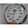 Image 1 : Harley Davidson wall clock 13" dia.