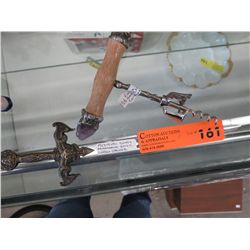 Handcrafted Italian corkscrew & letter opener