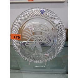 Edinburgh Crystal - Millenium Fanfare plate