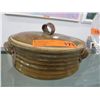 Image 1 : Hand crafted glazed lidded casserole dish
