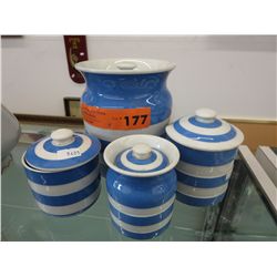 4 Pieces of Cornish kitchenware