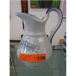 Glazed Mexican ceramic jug