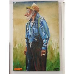 Original paint on stretch canvas