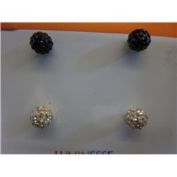 2 pairs of new Swarovski crystal earrings