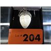 Image 2 : Carved Bone Moon-Face Pendant