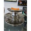 Image 1 : 3 stainless steel dessert stands