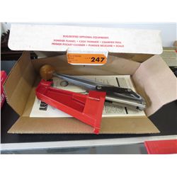 Lee reloader, like new, in box